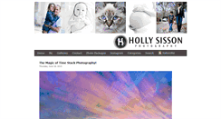 Desktop Screenshot of hollysissonphotography.com